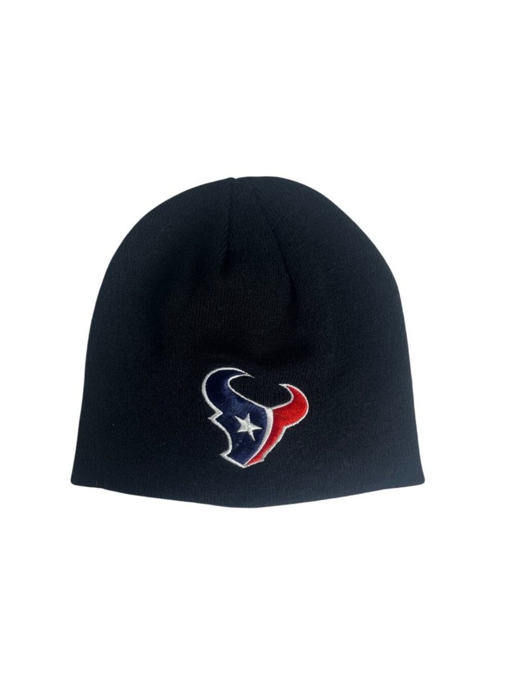 Houston Texans NFL Logo Knit Beanie Hat Black Fanwear